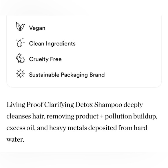 Living Proof Clarifying Detox Shampoo Mini Bundle - Picture 4 of 7